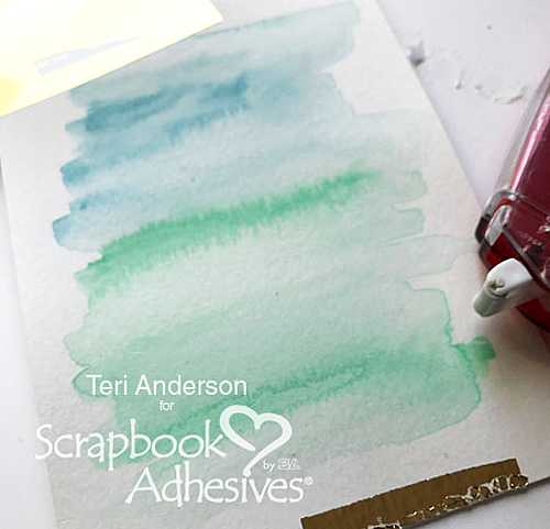 Distressed Foiled Accents by Teri Anderson for Scrapbook Adhesives by 3L