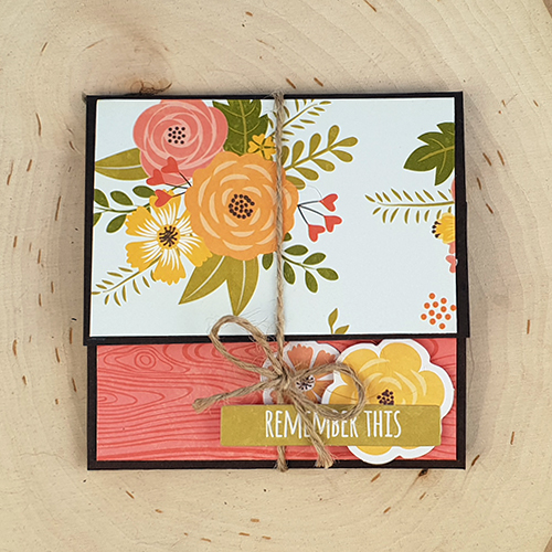 Farmhouse Gift Wallet by Christine Emberson for Scrapbook Adhesives by 3L