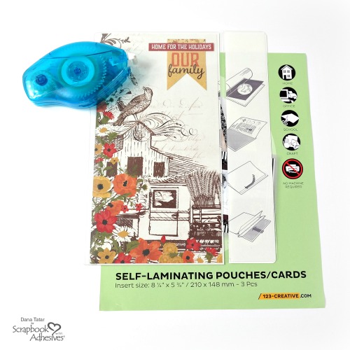 Thanksgiving Traveler's Notebook Cover in a Self-Laminating Pouch