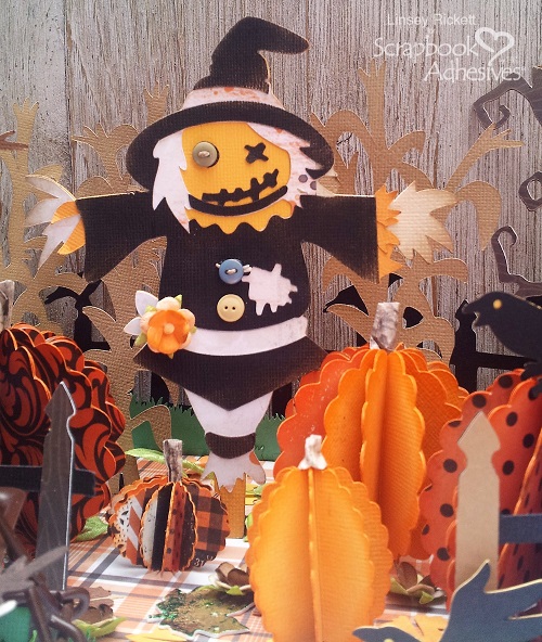 Happy Halloween Pumpkin Patch by Linsey Rickett for Scrapbook Adhesives by 3L