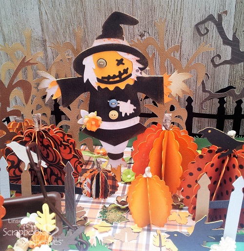 Happy Halloween Pumpkin Patch by Linsey Rickett for Scrapbook Adhesives by 3L