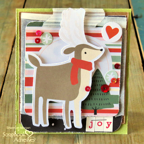 Oh What Fun Christmas Card Set Tutorial by Shannon Morgan for Scrapbook Adhesives by 3L