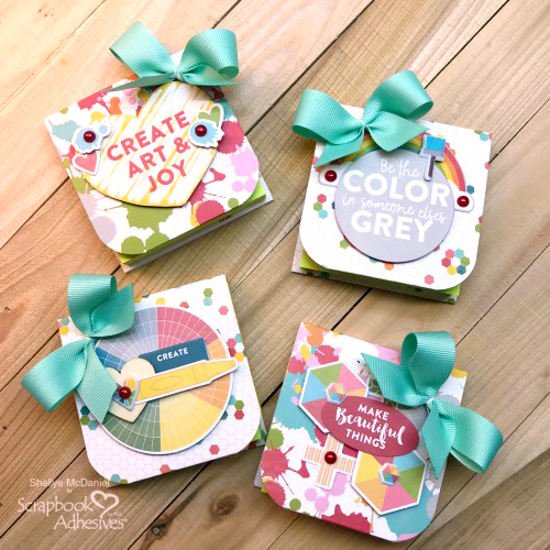 Covered Notepad Gift-ables by Shellye McDaniel for Scrapbook Adhesives by 3L