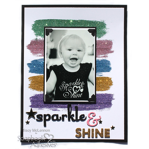 Sparkle &amp; Shine with the Dual Tip Glue Pen by Tracy McLennon for Scrapbook Adhesives by 3L