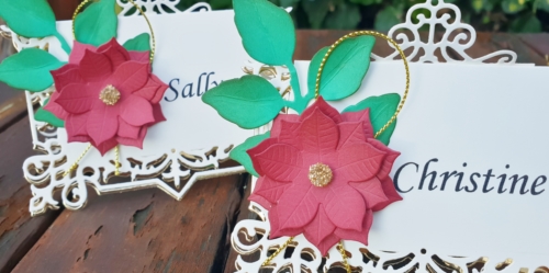 Holiday Place Card Tutorial by Christine Emberson for Scrapbook Adhesives by 3L