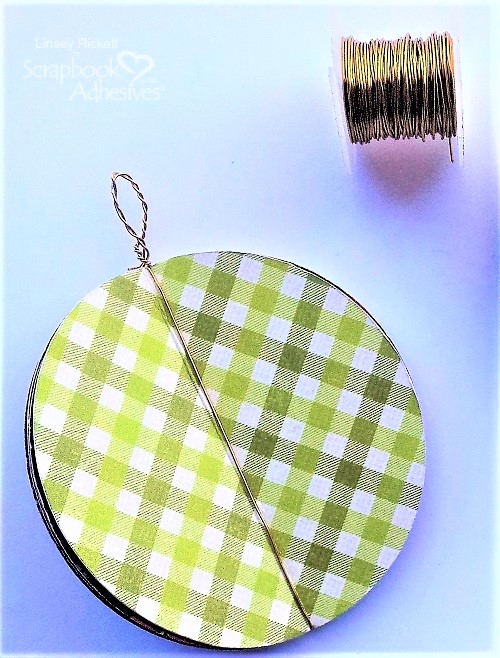 DIY Christmas Ornaments with Adhesive Dots by Linsey Rickett for Scrapbook Adhesives by 3L