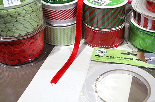 Glorious Ribbon Border using Adhesive Sheets by Tracy McLennon for Scrapbook Adhesives by 3L