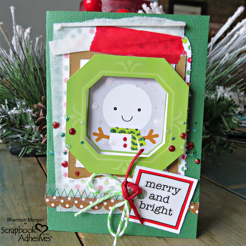 Merry and Bright Christmas Card Set by Shannon Morgan for Scrapbook Adhesives by 3L