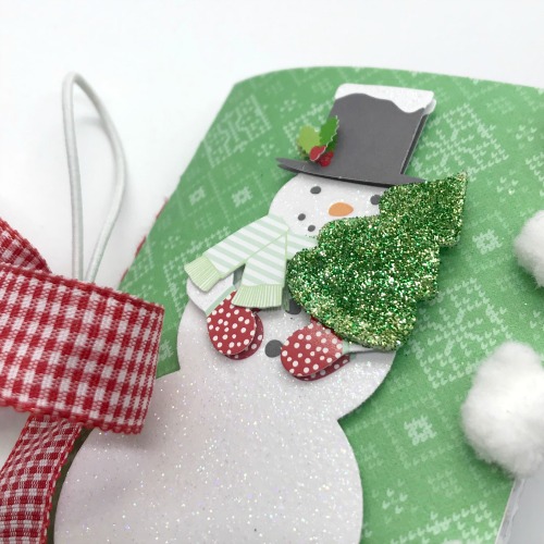 DIY Christmas Mini Covered Notebook Tutorial by Shellye McDaniel for Scrapbook Adhesives by 3L