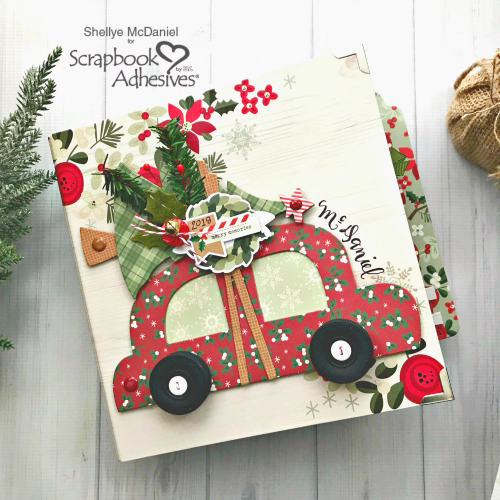 2-In-1 December Daily Album by Shellye McDaniel for Scrapbook Adhesives by 3L