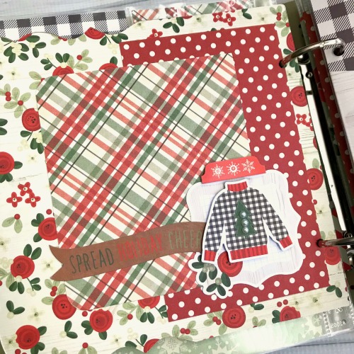 2-In-1 December Daily Album by Shellye McDaniel for Scrapbook Adhesives by 3L