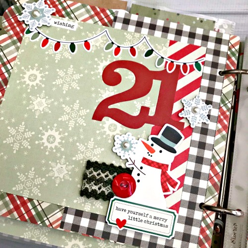 2-In-1 December Daily Album by Shellye McDaniel for Scrapbook Adhesives by 3L