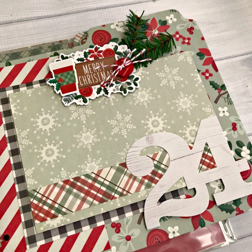 2-In-1 December Daily Album by Shellye McDaniel for Scrapbook Adhesives by 3L