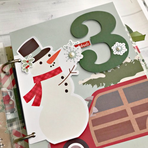 2-In-1 December Daily Album by Shellye McDaniel for Scrapbook Adhesives by 3L