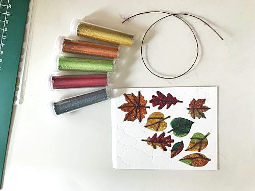 3D Foam Leaves Thanksgiving Card by Yvonne van de Grijp for Scrapbook Adhesives by 3L