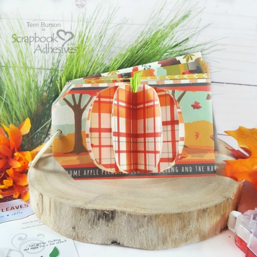 Autumn Recipe Mini Tag Album by Terri Burson for Scrapbook Adhesives by 3L