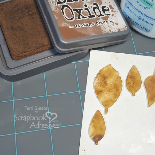Autumn Recipe Mini Tag Album by Terri Burson for Scrapbook Adhesives by 3L