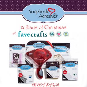 Keepsake Paper Crafting Giveaway at Favecrafts from Scrapbook Adhesives by 3L