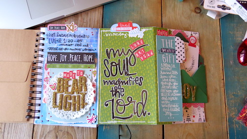 My DIY Advent Journal Part 2 by Shannon Morgan for Scrapbook Adhesives by 3L