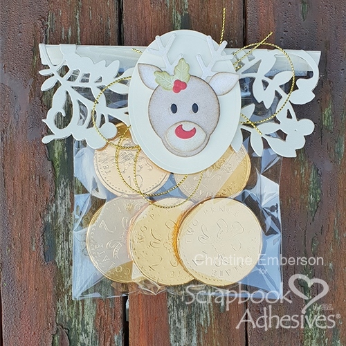 Holiday Treat Bag Tutorial by Christine Emberson for Scrapbook Adhesives by 3L