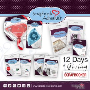 12 days of Giving by Creative Scrapbooker & Scrapbook Adhesives by 3L