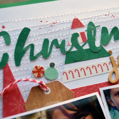 Christmas Joy Made Easier by Christine Meyer for Scrapbook Adhesives by 3L