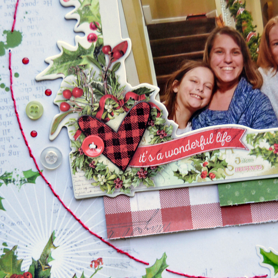 My Favorite Adhesives on a Christmas Page by Christine Meyer for Scrapbook Adhesives by 3L