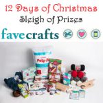 12 Days of Crhiatmas Sleigh of Prizes at Favecrafts