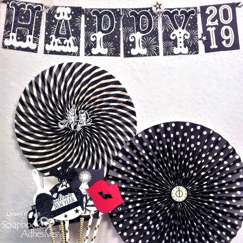 New Years Party Ensemble by Linsey Rickett for Scrapbook Adhesives by 3L