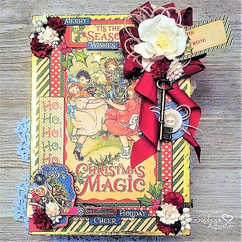 The Magic of Christmas Box and Tags by Linsey Rickett for Scrapbook Adhesives by 3L Christmas Inspiration Wk w Graphic 45