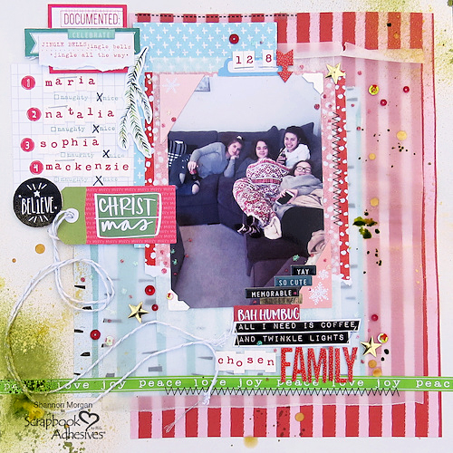 Morgan Family: Holiday 2018 Documented by Shannon Morgan for Scrapbook Adhesives by 3L