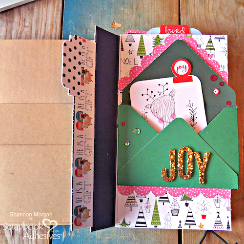 My DIY Advent Journal Part 2 by Shannon Morgan for Scrapbook Adhesives by 3L