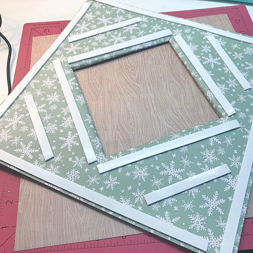 Create a Winter Window Layout by Shellye McDaniel for Scrapbook Adhesives by 3L