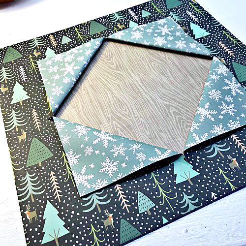 Create a Winter Window Layout by Shellye McDaniel for Scrapbook Adhesives by 3L