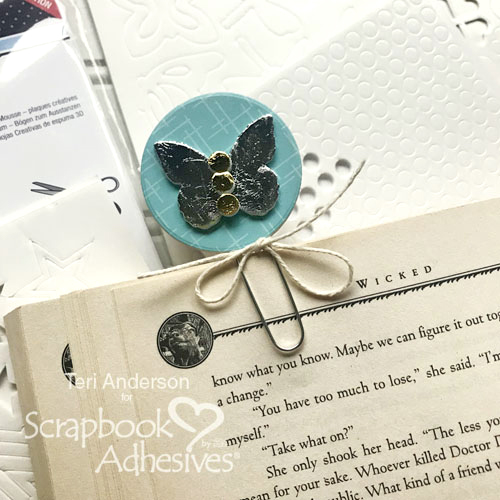 DIY Foiled Planner Clips by Teri Anderson for Scrapbook Adhesives by 3L 