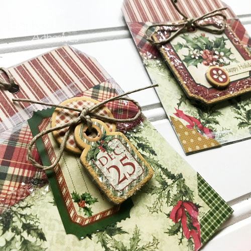 Holiday Magic Tag and Card Set by Teri Anderson for Scrapbook Adhesives by 3L Christmas Inspiration Week with Graphic 45