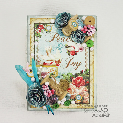 Christmas Keepsake Box by Yvonne van de Grijp for Scrapbook Adhesives by 3L Christmas Inspiration Week with Graphic 45