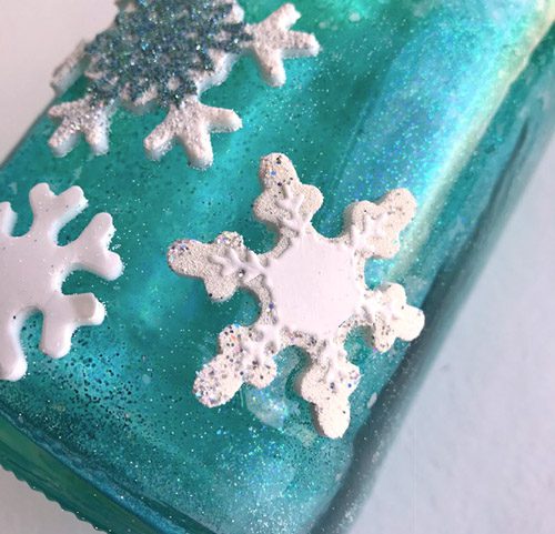 Glitter Snowflakes Jar by Judy Hayes for Scrapbook Adhesives by 3L