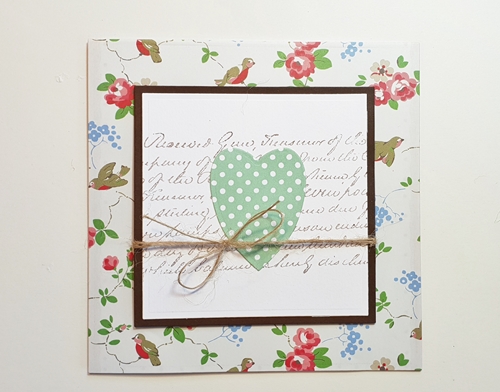 Gift Wrap Valentine's Day Card by Christine Emberson for Scrapbook Adhesives by 3L
