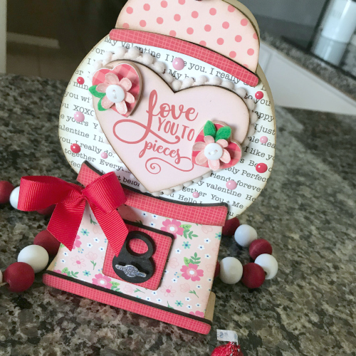 Valentine Home Decor by Shellye McDaniel for Scrapbook Adhesives by 3L