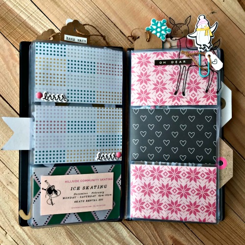 Repurpose a Winter Mini Album by Shellye McDaniel for Scrapbook Adhesives by 3L