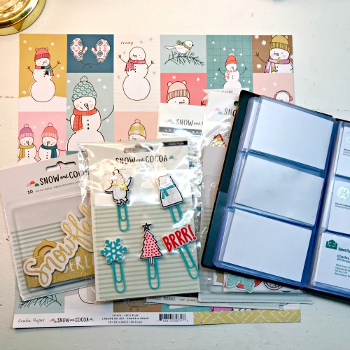 Repurpose a Winter Mini Album by Shellye McDaniel for Scrapbook Adhesives by 3L