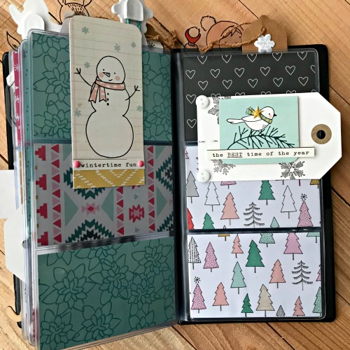 Repurpose a Winter Mini Album by Shellye McDaniel for Scrapbook Adhesives by 3L