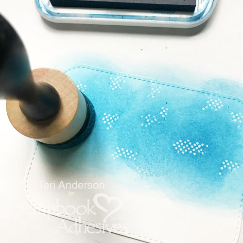 Textured Background Technique by Teri Anderson for Scrapbook Adhesives by 3L