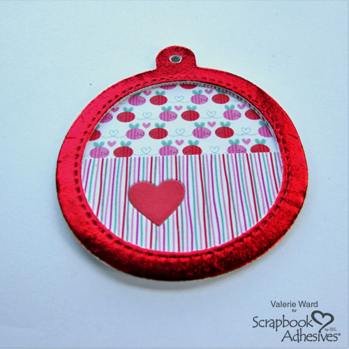 A Trio of Valentine's Day Tags by Valerie Ward for Scrapbook Adhesives by 3L