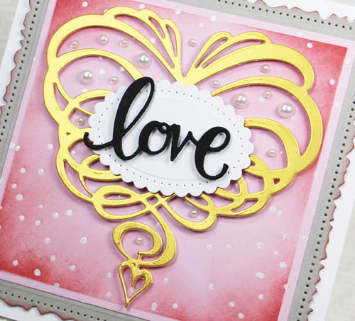 Dimensional Valentine Card…with Love! by Yvonne van de Grijp for Scrapbook Adhesives by 3L