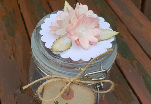 Decorated Memory Jar Tutorial by Christine Emberson for Scrapbook Adhesives by 3L