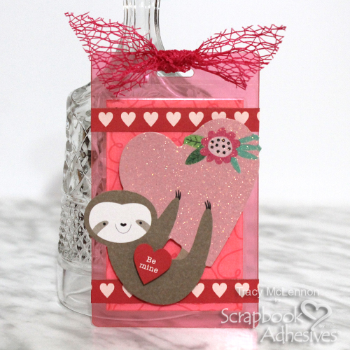 Easy Valentine's Day Tag by Tracy McLennon for Scrapbook Adhesives by 3L 