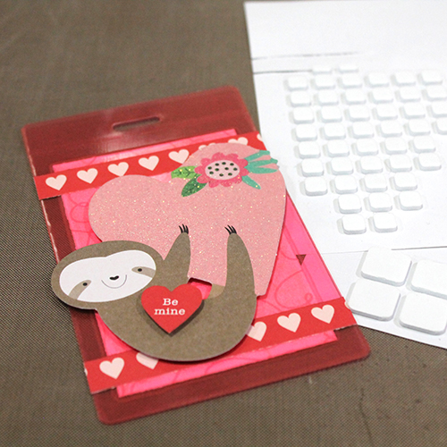 Easy Valentine's Day Tag by Tracy McLennon for Scrapbook Adhesives by 3L