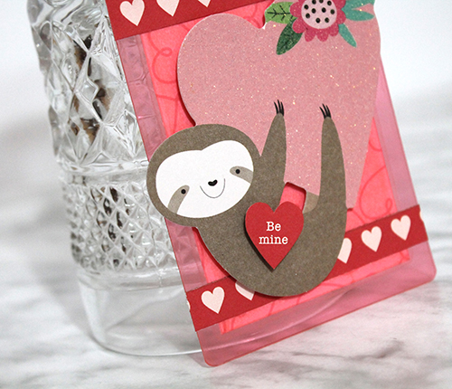 Easy Valentine's Day Tag by Tracy McLennon for Scrapbook Adhesives by 3L